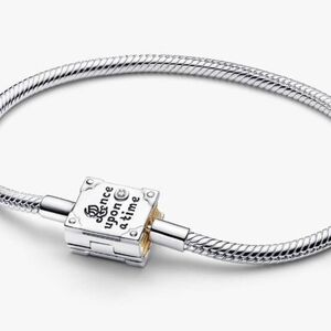 Authentic NEW Pandora Disney Princess Storybook Lab-grown Diamond Bracelet 14KGP